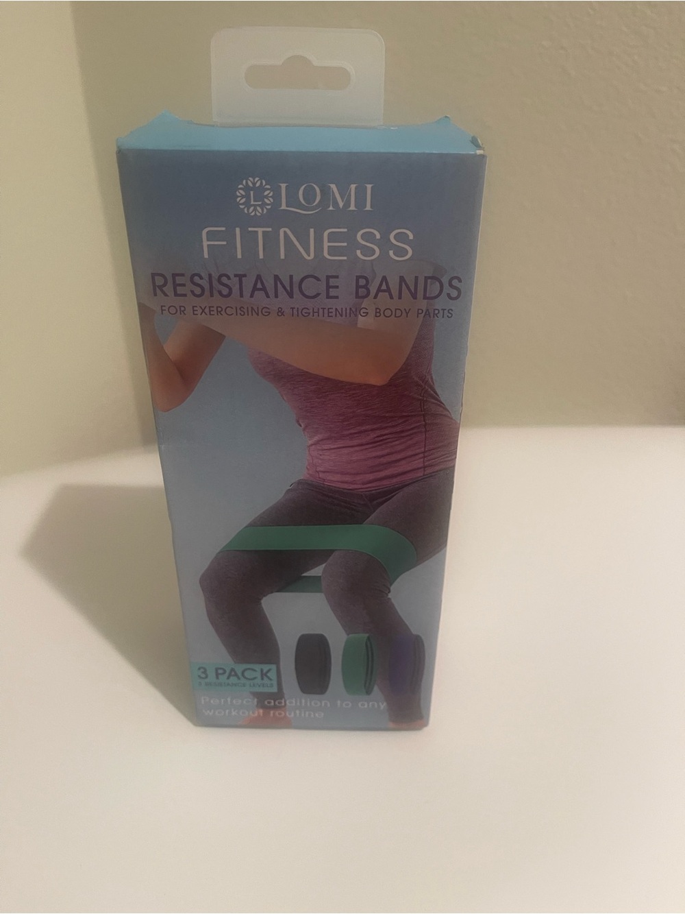 Lomi Fitness Resistance Bands - 3 Piece Set